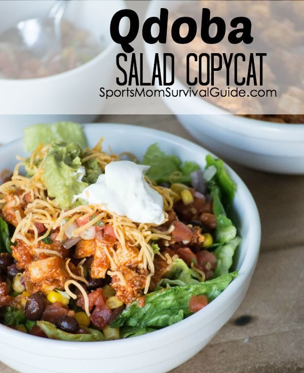 Qdoba Salad Copycat