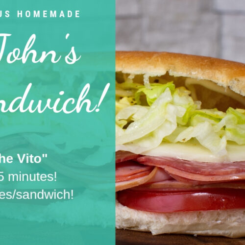 Jimmy John's Homemade Sub Sandwich