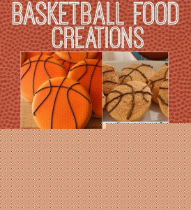 BASKETBALL COOKIES and FREE Printable Tags