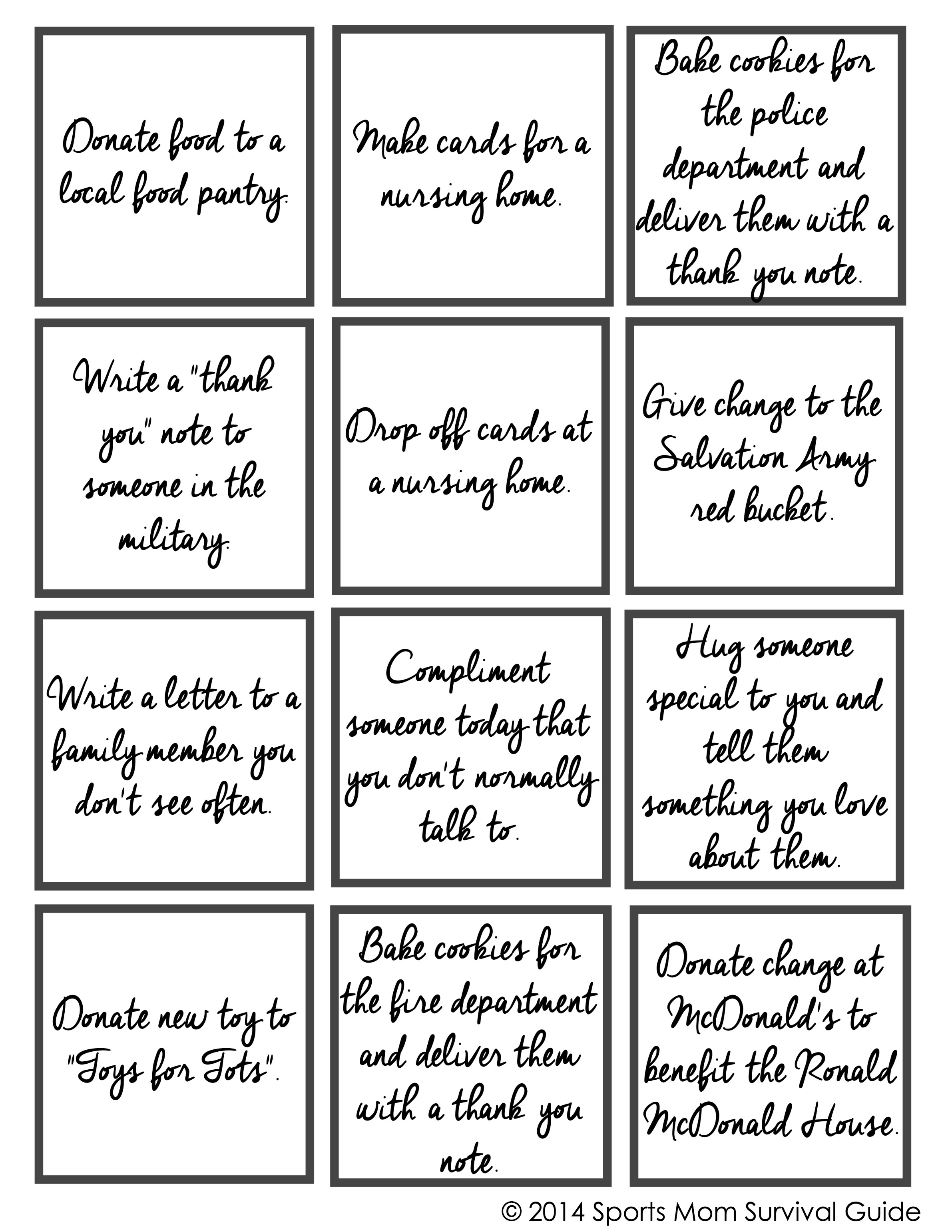 Do you want to truly spread joy this holiday season? Teach your kids what it means to be generous by participating in 25 Days of GIVING this December.