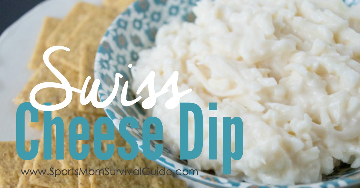 Easy 3Ingredient Swiss Cheese Dip // SMOM