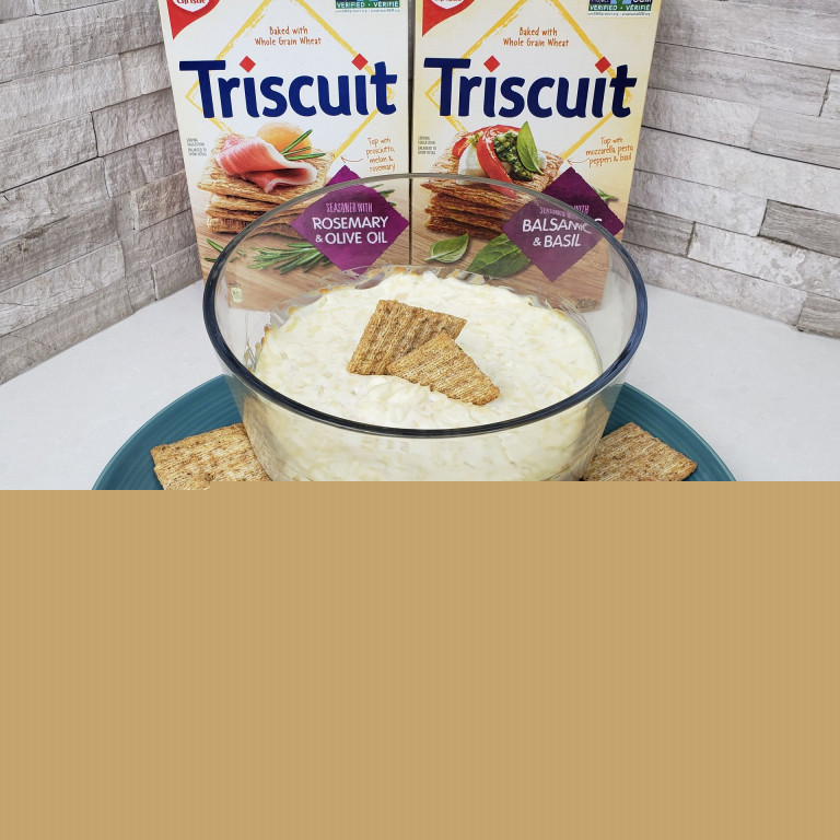 Easy 3Ingredient Swiss Cheese Dip // SMOM