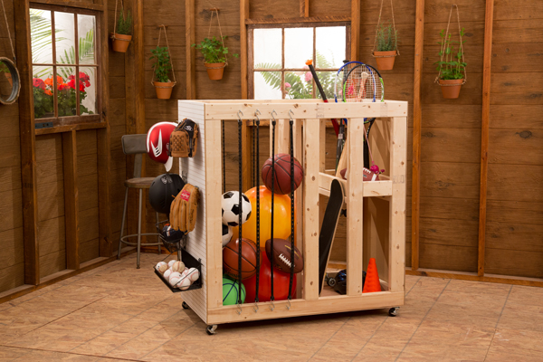 9 Clever Sports Equipment Storage Solutions SMOM