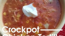 A delicious soup that everyone will love, this Crockpot Chicken Tortilla Soup is unbelievably easy!