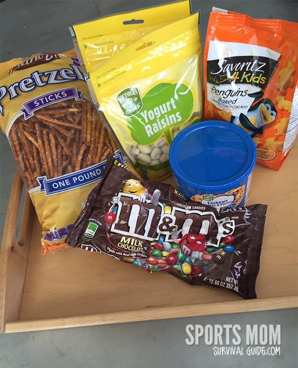 favorite snack mix ingredients