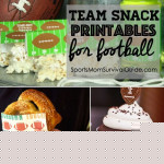 5 Awesome Team Snack Printables for Football | Party Ideas ...