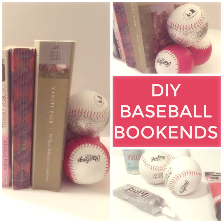 DIY Baseball Bookends Parents