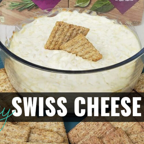 Easy 3-Ingredient Swiss Cheese Dip