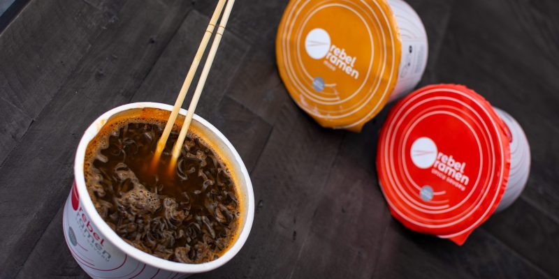 Rebel Ramen healthy instant noodles