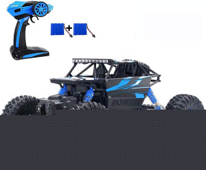 Blue off-road remote-control truck